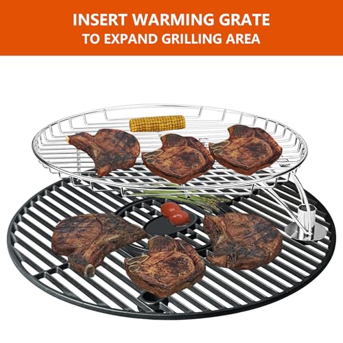 19.5" Cast Iron Round Grill Grate Grid for Pit Boss K24 (19.5" Cast Iron Round Grill Grate Grid)