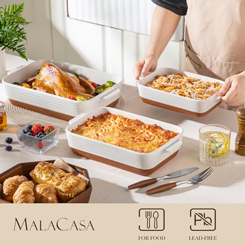 Casserole Dishes for Oven (3 Count)