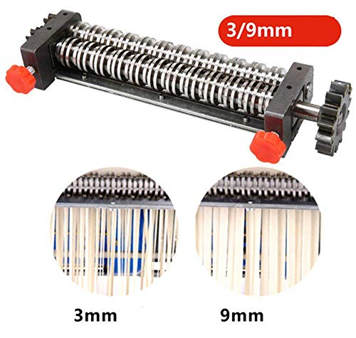 Hengwei 750W 110V Stainless Steel Commercial Electric Noodle Making Pasta Maker Dough Roller Noodle Cutting Machine (3mm / 9mm)