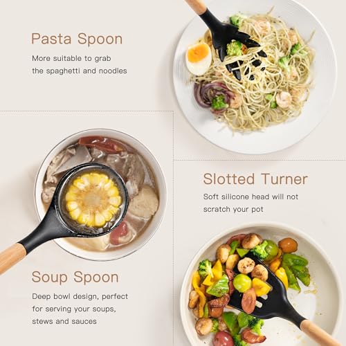 39 PCS Kitchen Utensils Set (Black)