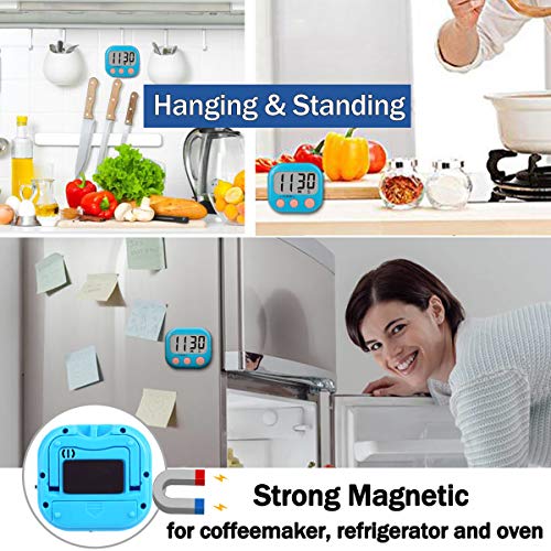 Digital Kitchen Timers for Cooking (2 Count)