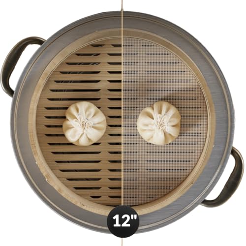 Bamboo Steamer Silicone Liners 12
