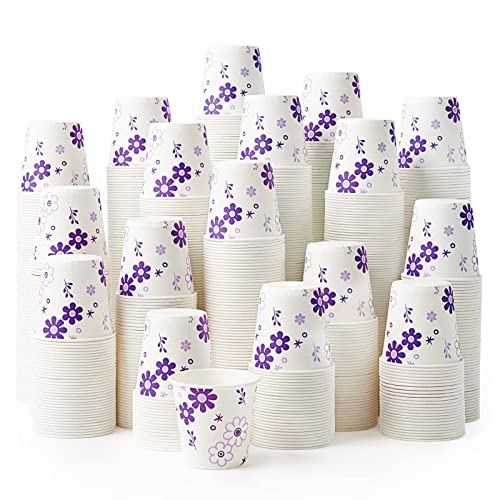 600 Pack] 3oz Disposable Bathroom Cups (JP-3-ZB01-600-P)