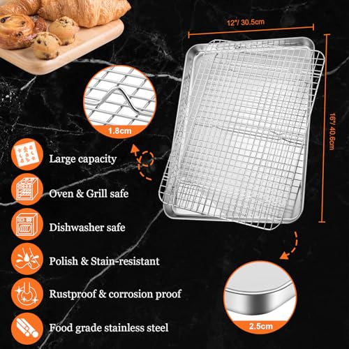Jelly Roll Pan with Cooling Rack (Jelly Roll Pan)