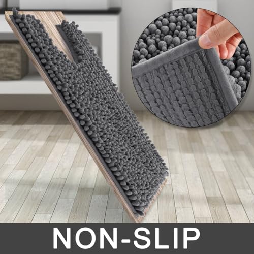 Toilet Rug U Shaped Washable 24x20 Inch