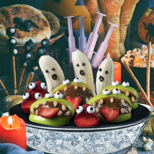 1 Set 11.8" Chilled Serving Tray Compartments for Parties (Black)
