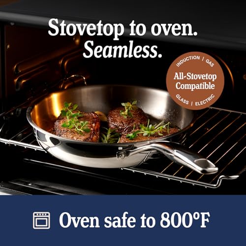 5 Ply Stainless Steel Cookware Set (14-Piece Set)