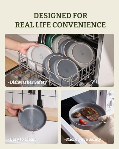 Mercury Pasta Bowls Set of 4 (Charcoal / 4 pcs)