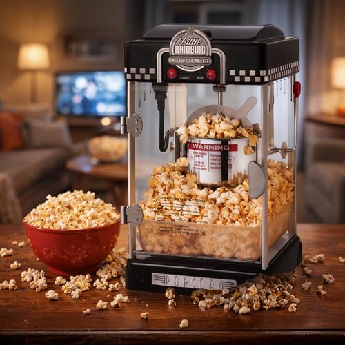 Popcorn Little Bambino 2.5oz Popcorn Machine (Black)