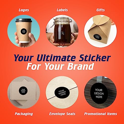 Custom Vinyl Stickers Your Image (100 Count)