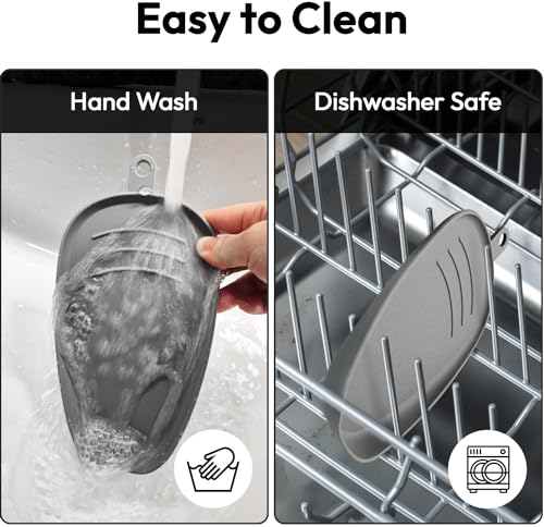 Unbreakable Large Silicone Spoon Rest for Stove Top
