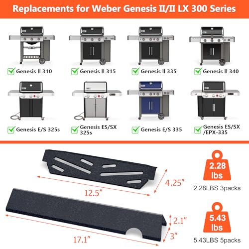 Genesis 2 Grill Parts for Weber Genesis II 300 (V2 66032+66040)