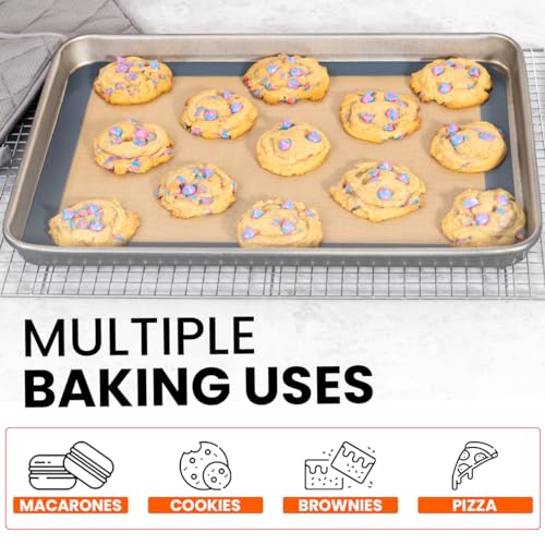 Silicone Baking Mat 2 Pack (Baking Mat / 2 Half Sheets)