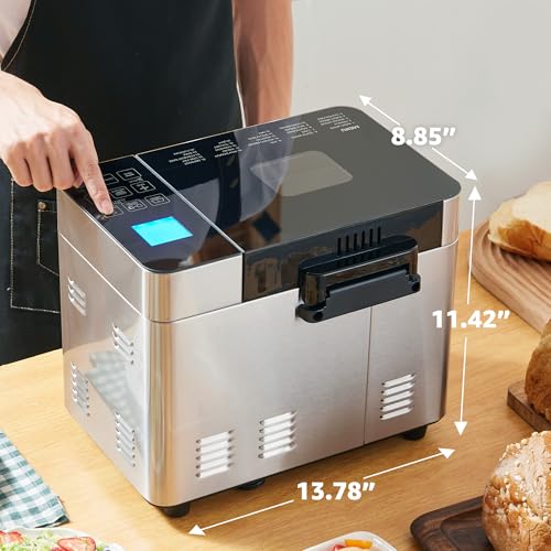2 Lb Bread Maker (Stainless Steel)