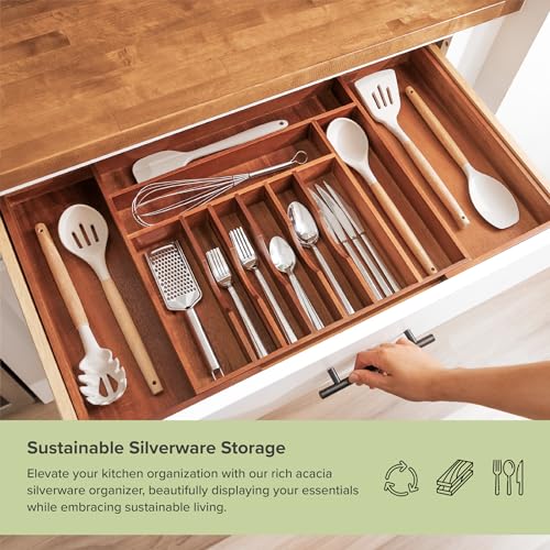 Silverware & Utensil Drawer Organizer