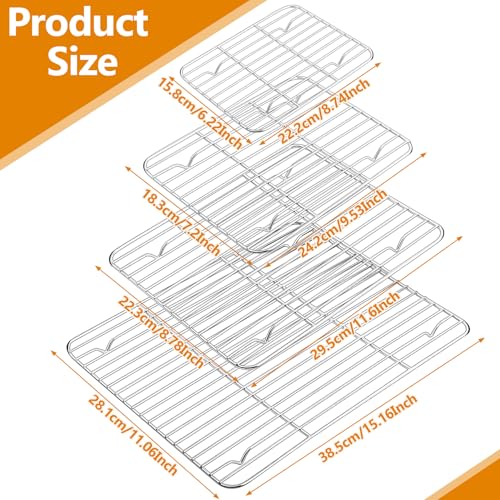 4Pcs Cooling Rack