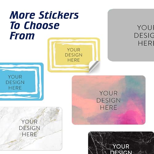 Custom Vinyl Stickers Your Image (100 Count)