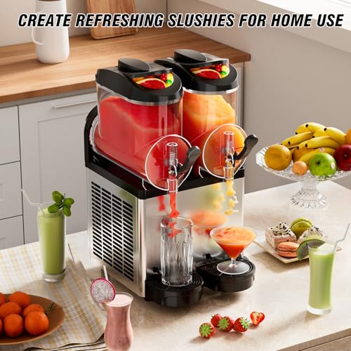 Ultimate Commercial Slushy Machine (Commericial-12L*2Tank)