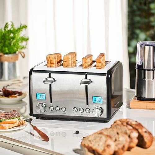 Countdown Stainless Steel 4 Slice Toaster with Bagel