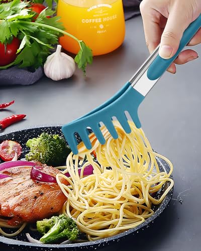 Silicone Spaghetti Spoon and Pasta Tong