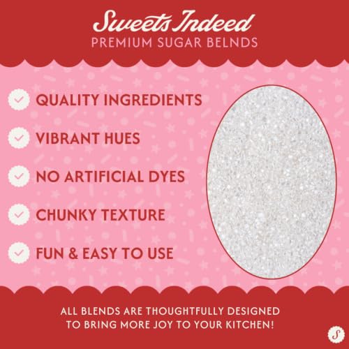 Sanding Sugar Crystals for Baking & Decorating (5.11 Ounce)