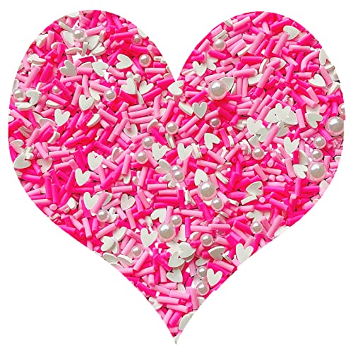Fake Sprinkles Resin Sprinkles Fake Candy Sprinkles Clay Sprinkles Polymer Sprinkles Polymer Clay Slices for Nail Art DIY Crafts Cake Phone Case