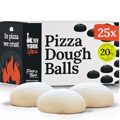 Pizza Dough 25 x 10 oz Frozen Dough Balls