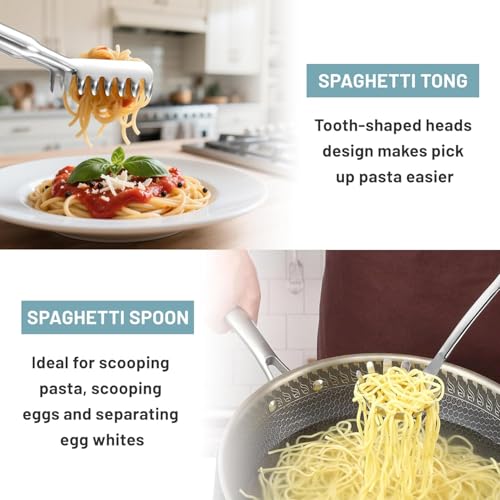 Stainless Steel Cooking Utensils Set (6P-Silver)