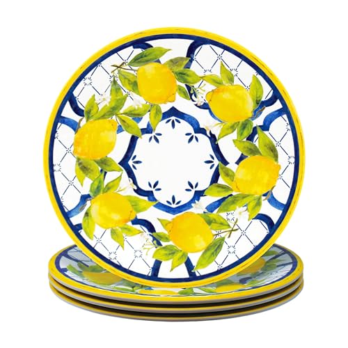 12 Piece Luxury Melamine Dinnerware Set