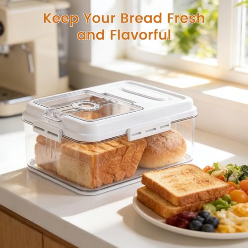Bread Box for Homemade Bread for Kitchen Counter Airtight