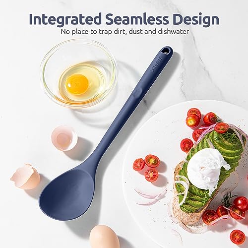 Silicone Cooking Spoon (Midnight Blue)