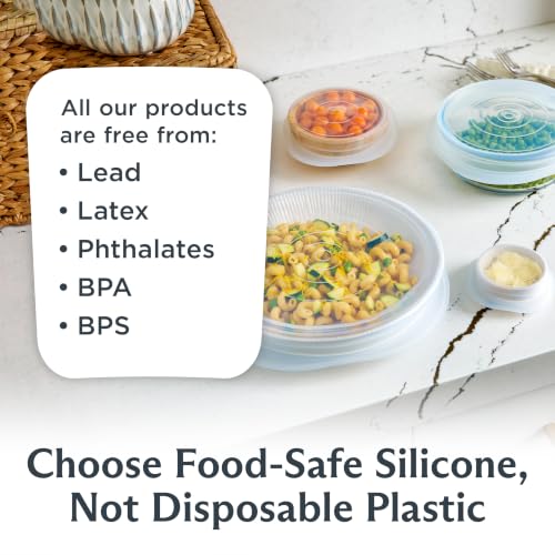 Reusable Silicone Stretch Lids (Variety 4-Pack)