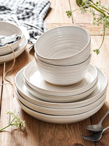 Ceramic Dinnerware Sets for 4 (Dinnerware 12 pieces)
