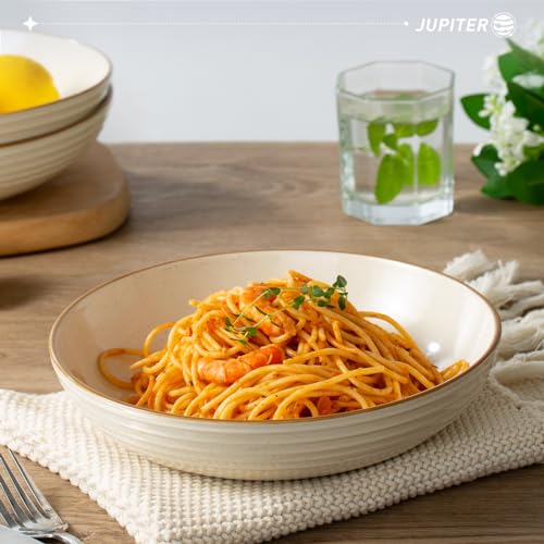 Jupiter Pasta Bowls (Vanilla White / Jupiter)