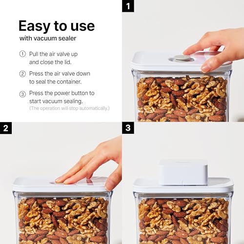 Premium Airtight Food Storage Containers (MINI RECTANGULAR 0.5LX2PCS)