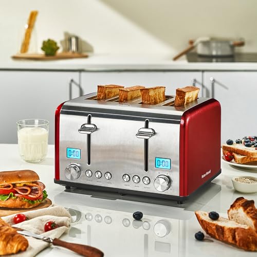 Countdown Stainless Steel 4 Slice Toaster with Bagel