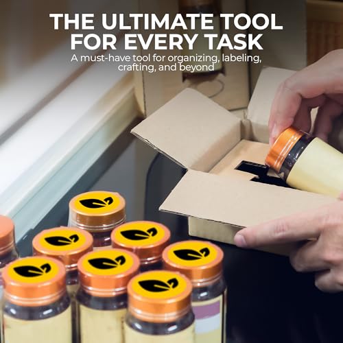 Yellow Thermal Labels (Yellow / 735 Stickers)