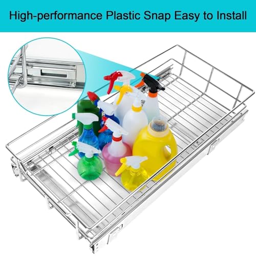 Pull Out Cabinet Organizer 21" W X 22" D