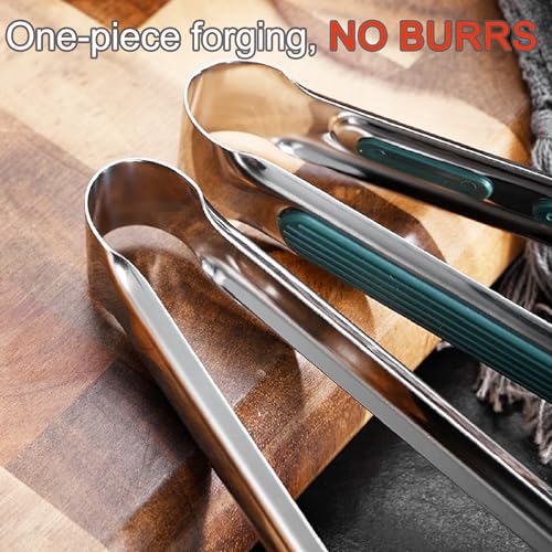 Stainless Steel Kitchen Tong Set (9inch / 3Pcs Silver)