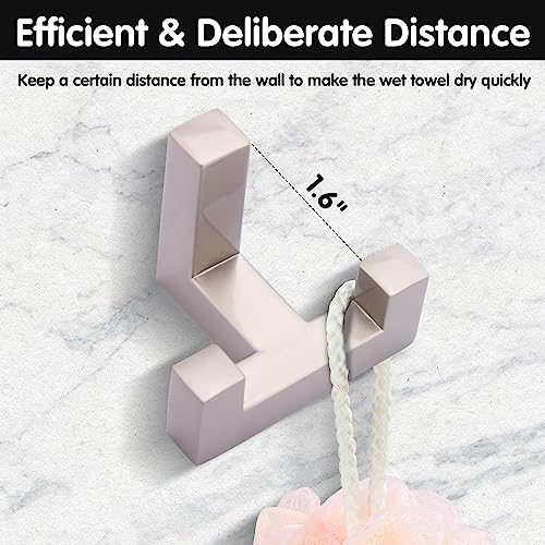 5 Pack Heavy Duty Coat Hook (Chrome)