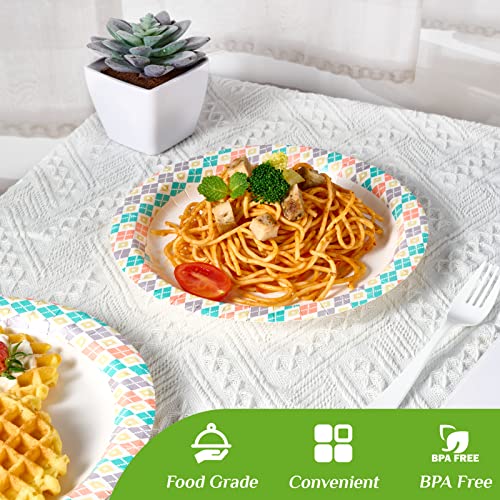 360 Paper 8.375 Inch Paper Plates (7-8.375in-360pack)