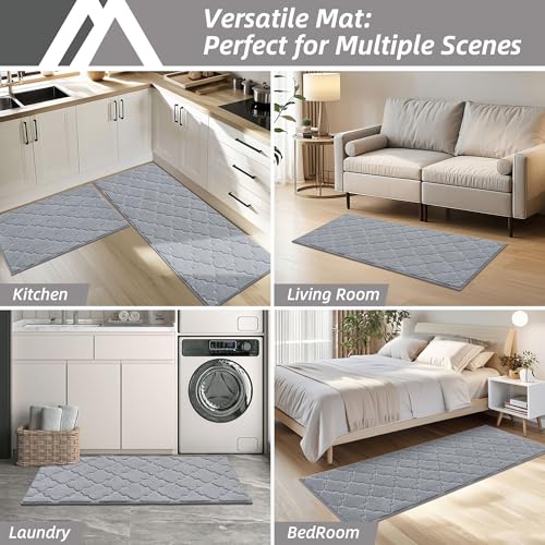Soft Kitchen Floor Mats and Rugs Non Slip 20"x79"