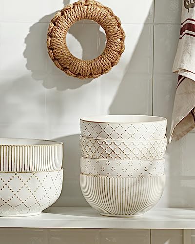 Ceramic Soup Bowls (6" x4)