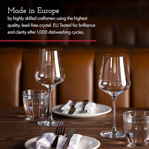 StandArt Crystal Wine Glasses (4 Count)