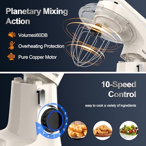 Stand Mixer 6.5QT 10 (Beige)