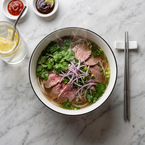 60 Ounces Large Soup Bowl (Black Rim)