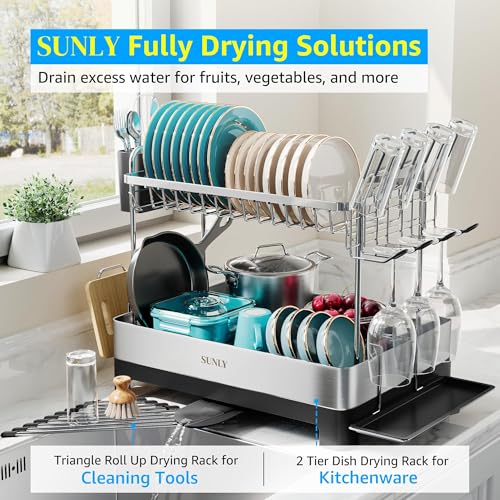 2 Tier Dish Drying Rack