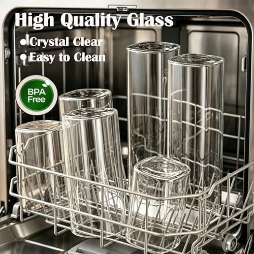 2.2Qt Square Glass Jars