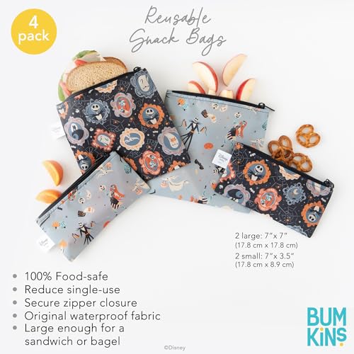 Disney Reusable Sandwich and Snack Bags (Nightmare Before Christmas)