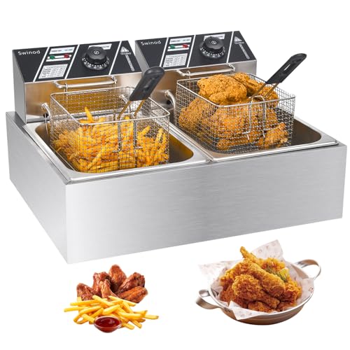 Commercial Deep Fryer with Baskets (82)